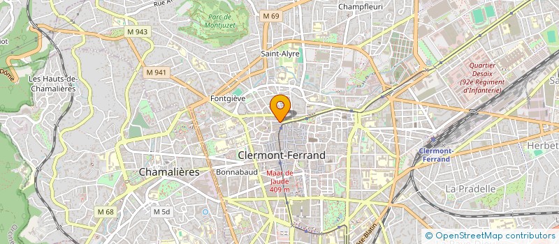 localisation de l'entreprise HEXAMUT  CLERMONT-FERRAND