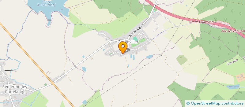 localisation de l'entreprise HEXAN à GRUNDVILLER