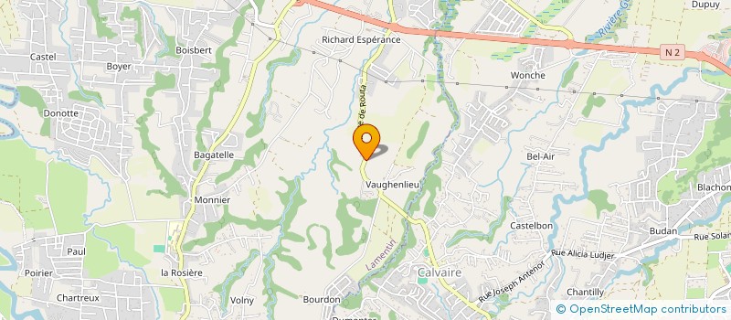 localisation de l'entreprise HEXANOV  LAMENTIN