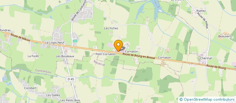 localisation de l'entreprise HEXARA  CONFRANCON