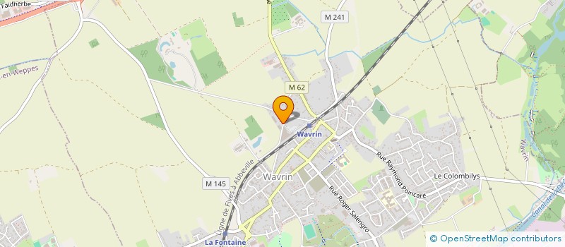 localisation de l'entreprise HEXASERVICE  WAVRIN