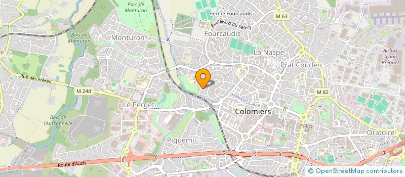 localisation de l'entreprise HEXASHIELD PARTNERS à COLOMIERS