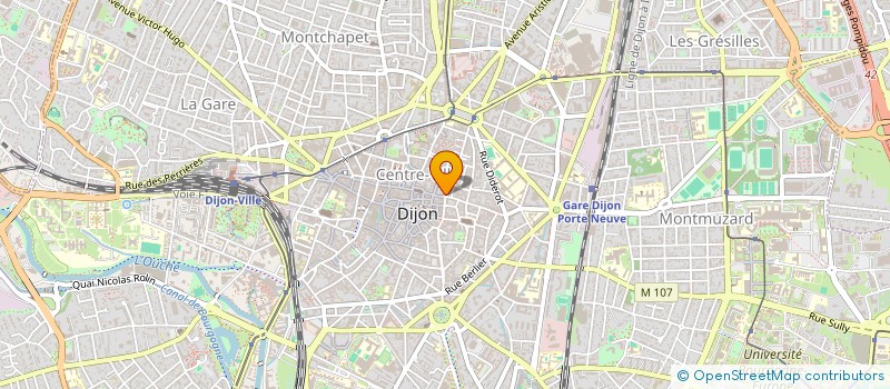localisation de l'entreprise HEXASTOCK à DIJON