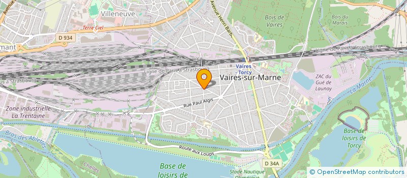 localisation de l'entreprise HEXATECHNIQUE à VAIRES-SUR-MARNE