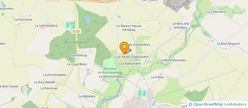 localisation de l'entreprise HEXATEK  LES HERBIERS