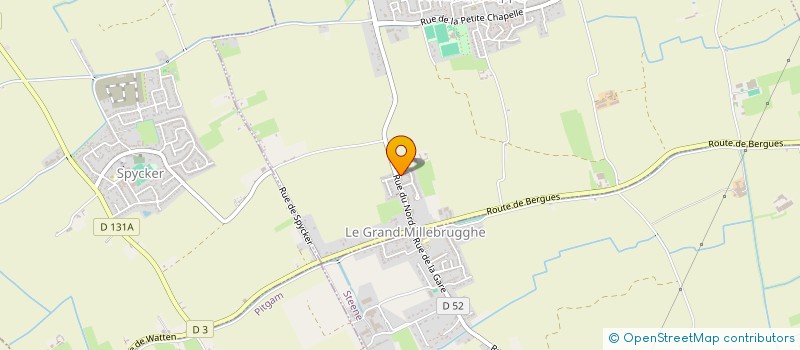 localisation de l'entreprise HEXATOME  ARMBOUTS-CAPPEL