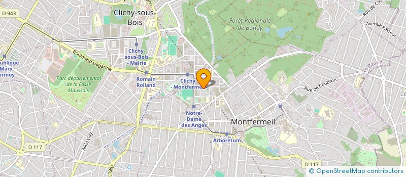 localisation de l'entreprise HEXATRADE NEXUS  MONTFERMEIL