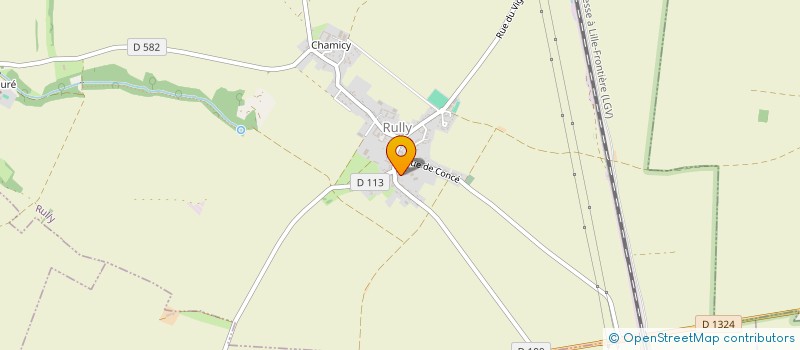 localisation de l'entreprise HEXATREK ASSOCIATION  RULLY