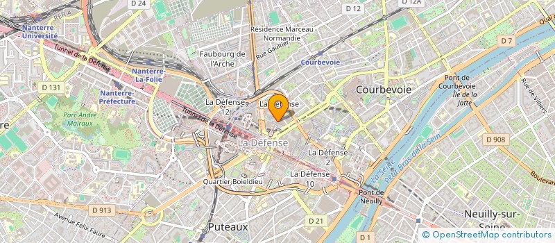 localisation de l'entreprise HEXAWATT HOLDING  PUTEAUX