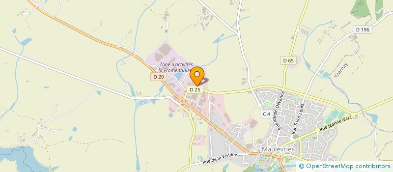 localisation de l'entreprise HEXCUT SERVICES à MAULEVRIER