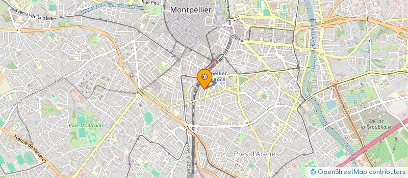 localisation de l'entreprise HEXEN PRESS à MONTPELLIER
