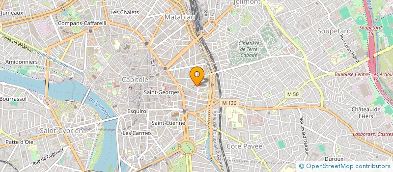 localisation de l'entreprise HEXIA  TOULOUSE