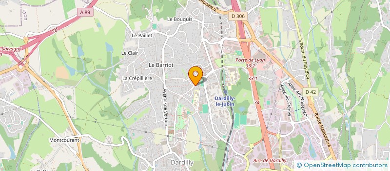 localisation de l'entreprise HEXIA CONSEILS  DARDILLY