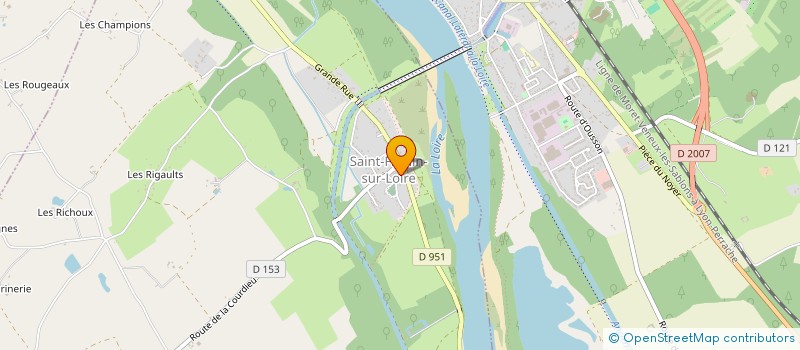localisation de l'entreprise HEY BRO  SAINT-FIRMIN-SUR-LOIRE