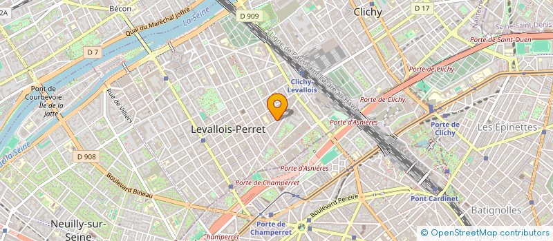 localisation de l'entreprise HEY JO GROUP ! à LEVALLOIS-PERRET