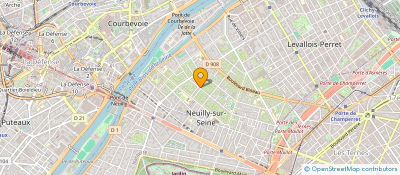 localisation de l'entreprise HEY OCTAVE à NEUILLY-SUR-SEINE