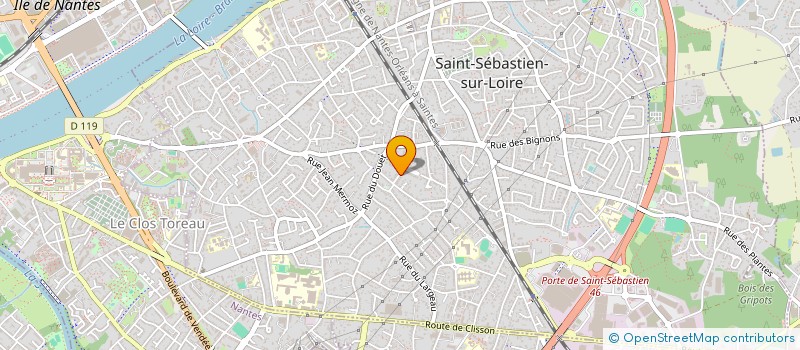 localisation de l'entreprise HEY OH TAXI à SAINT-SEBASTIEN-SUR-LOIRE