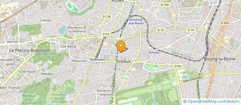 localisation de l'entreprise HEYATT à SCEAUX