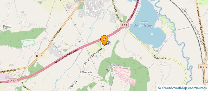 localisation de l'entreprise HEYDAY  PONT L'EVEQUE