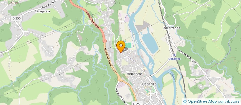 localisation de l'entreprise HEYDEL  USTARITZ