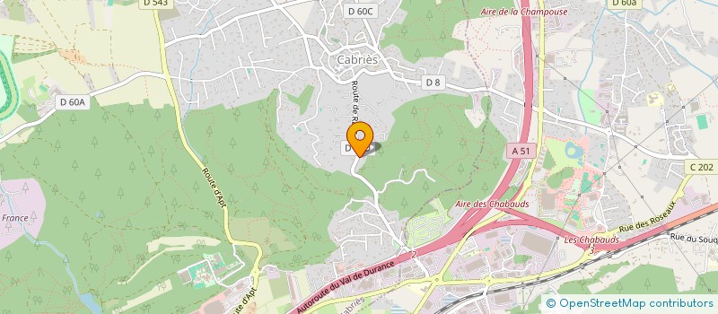 localisation de l'entreprise HEYDORFFIMMO  CABRIES