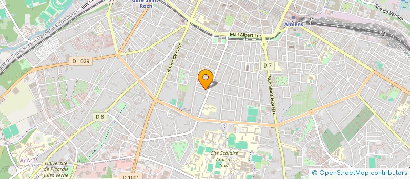 localisation de l'entreprise HEYE  AMIENS