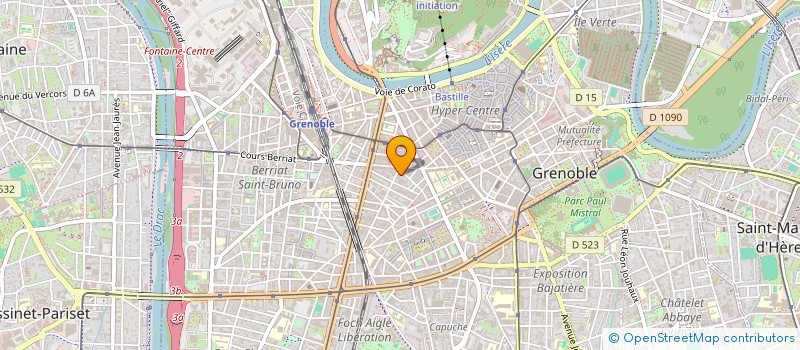 localisation de l'entreprise HEYLOC à GRENOBLE