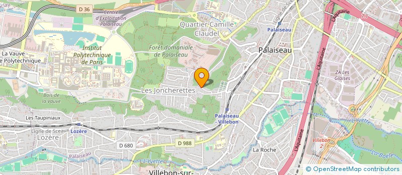 localisation de l'entreprise HEYPARTNERS à PALAISEAU