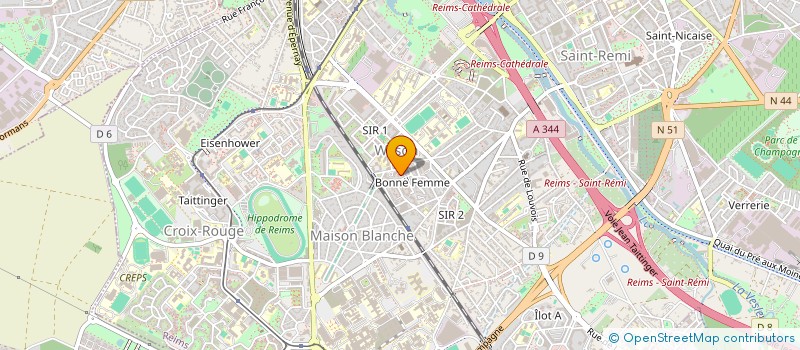 localisation de l'entreprise HEYTAXI 51  REIMS