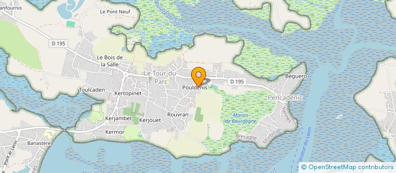 localisation de l'entreprise HEZOIMMO  LE TOUR-DU-PARC