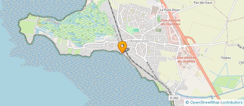 localisation de l'entreprise HF 3Y  ANGOULINS