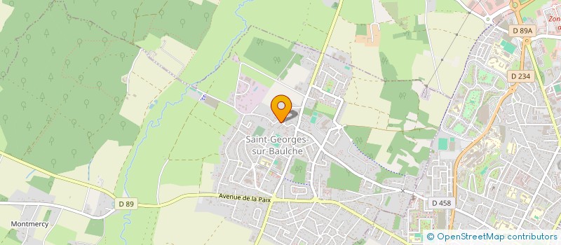 localisation de l'entreprise HF  SAINT-GEORGES-SUR-BAULCHE