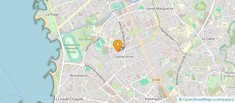 localisation de l'entreprise HF AUDITION à MARSEILLE