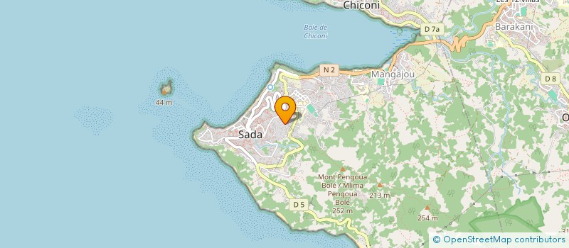 localisation de l'entreprise HF AUTO à SADA