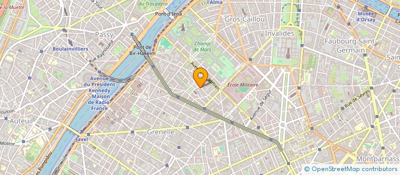 localisation de l'entreprise HF CONSEILS  PARIS