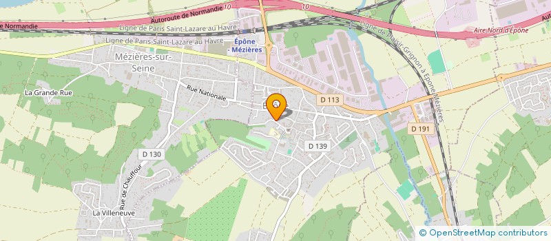 localisation de l'entreprise HF GROUP  EPONE