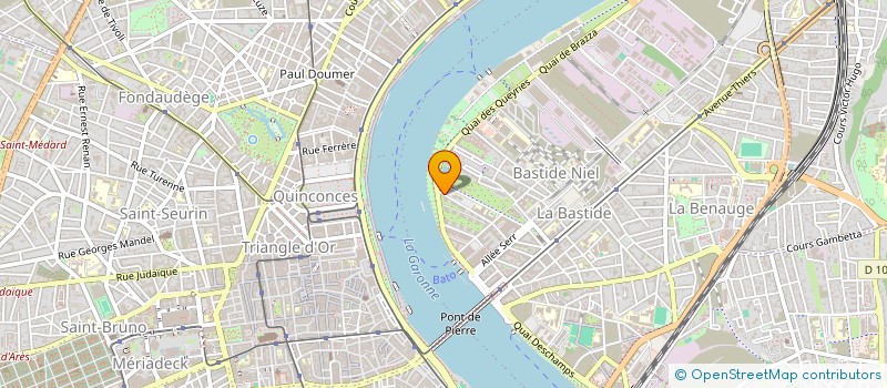 localisation de l'entreprise HF HERENCIA  BORDEAUX