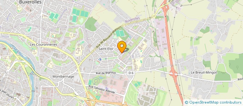 localisation de l'entreprise HF INTELLECT RECRUTEMENT à POITIERS