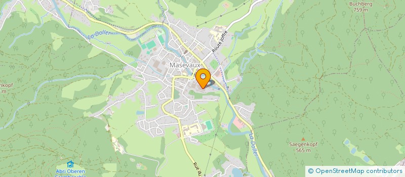 localisation de l'entreprise HF INVEST  MASEVAUX-NIEDERBRUCK