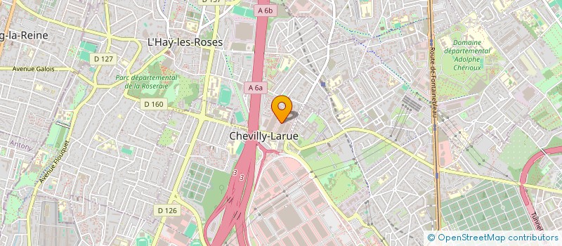 localisation de l'entreprise HF VAPE  L'HAY-LES-ROSES