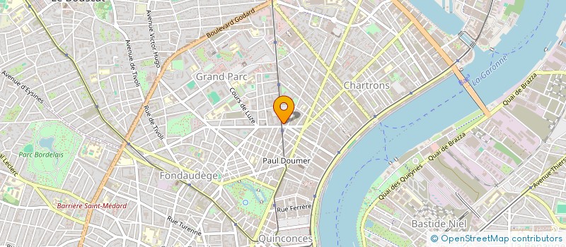 localisation de l'entreprise HFAL  BORDEAUX