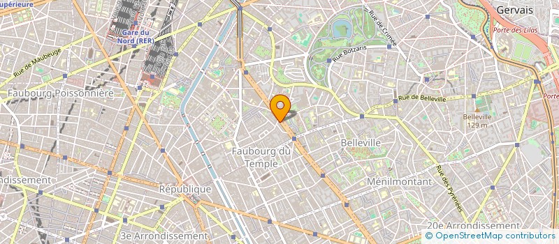 localisation de l'entreprise HFAM  PARIS