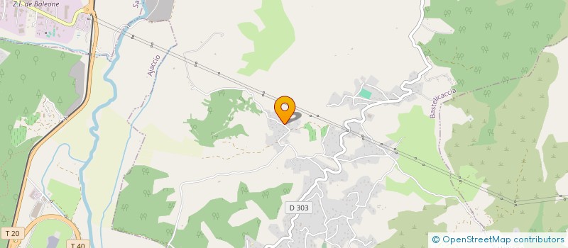 localisation de l'entreprise HFB  AJACCIO