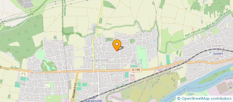 localisation de l'entreprise HFB MARKET à GARGENVILLE