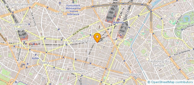 localisation de l'entreprise HFB2  PARIS