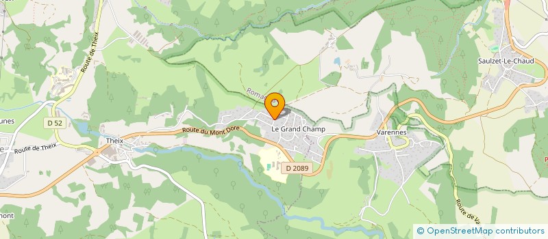 localisation de l'entreprise HFB63  SAINT-GENES-CHAMPANELLE