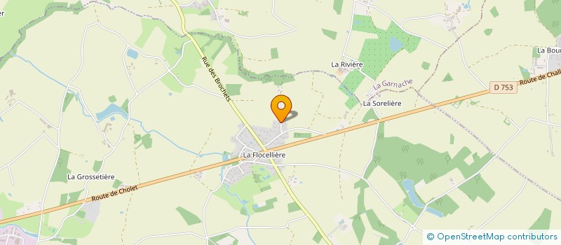 localisation de l'entreprise HFBC CHOPINEAU à CHALLANS