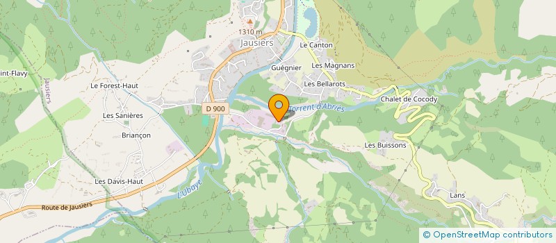 localisation de l'entreprise HFBC PHOTOVOLTAIQUE à JAUSIERS