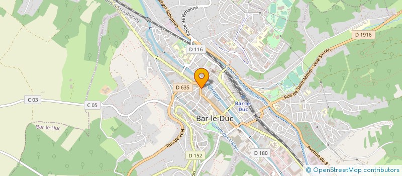 localisation de l'entreprise HFBLD à BAR-LE-DUC