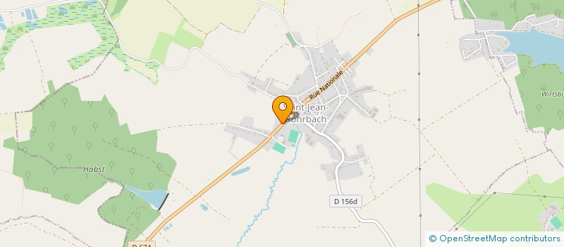 localisation de l'entreprise HFBTP  SAINT-JEAN-ROHRBACH